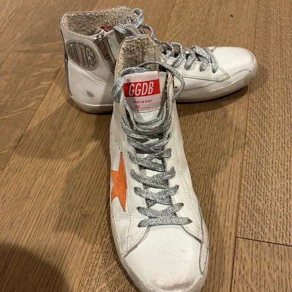Golden Goose
Francy Mixed Leather High-Top Sneakers 36/6 - Picture 3 of 3